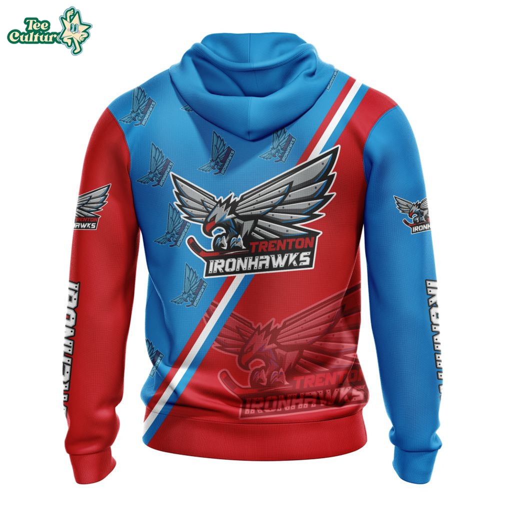 ECHL Trenton Ironhawks Special Concept Edition Design Jersey