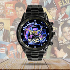 Elvis Presley Black Stainless Steel Watch - GNE 752