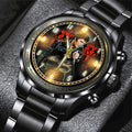 Elvis Presley Black Stainless Steel Watch - MAITM 7283