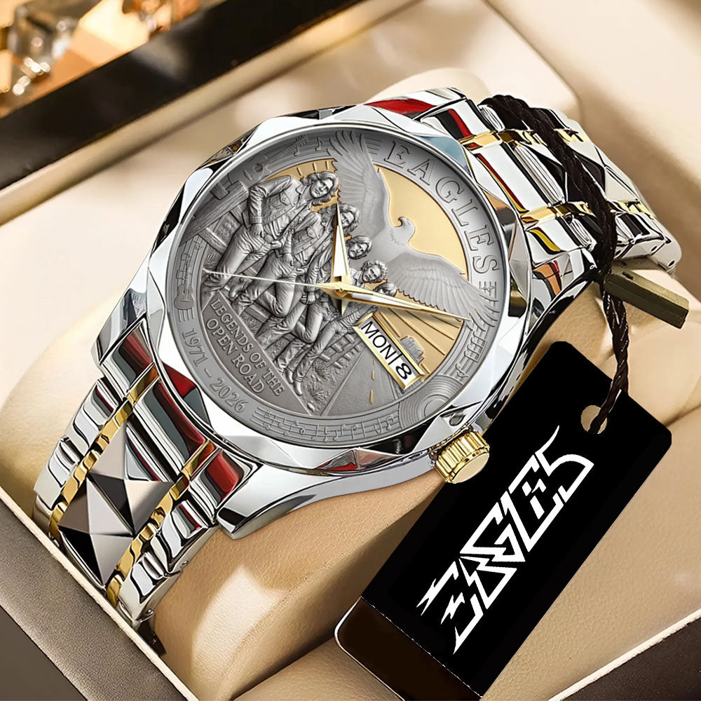 Eagles Alloy Luxury Quartz Watch - TANTN22677