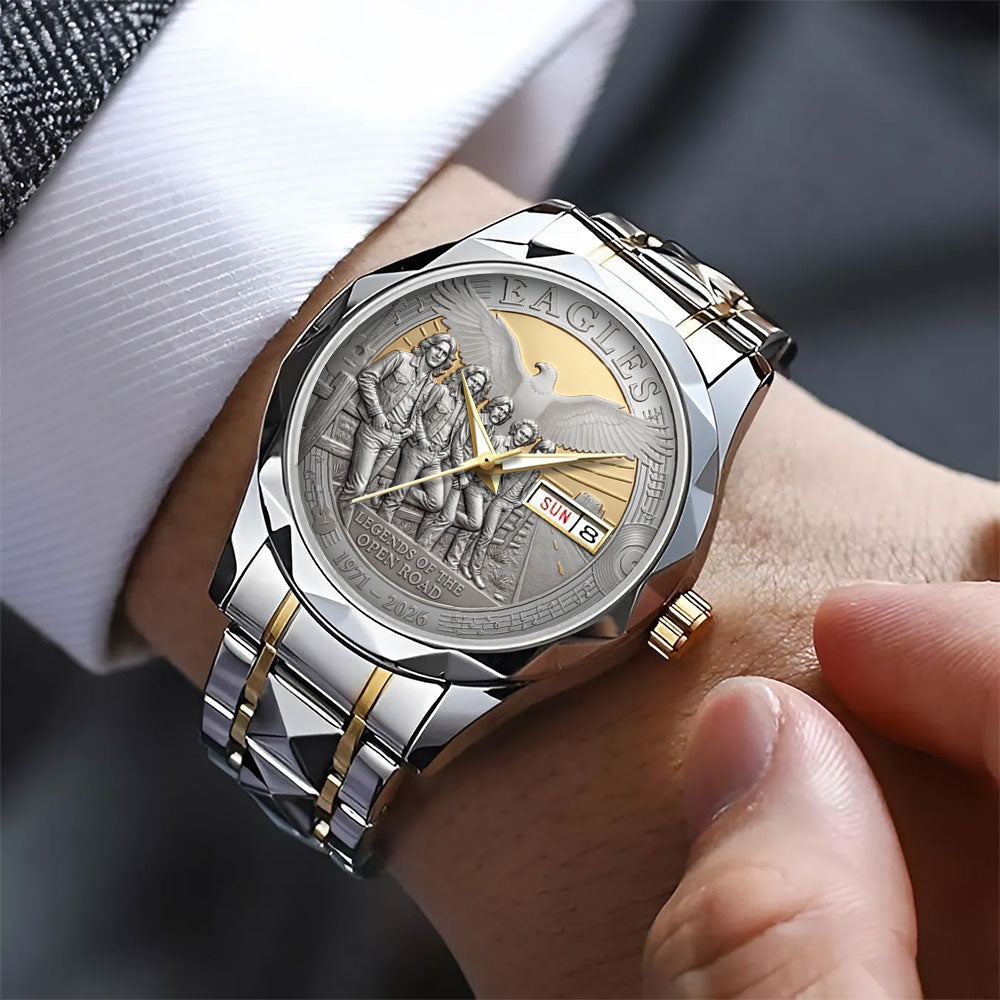 Eagles Alloy Luxury Quartz Watch - TANTN22677