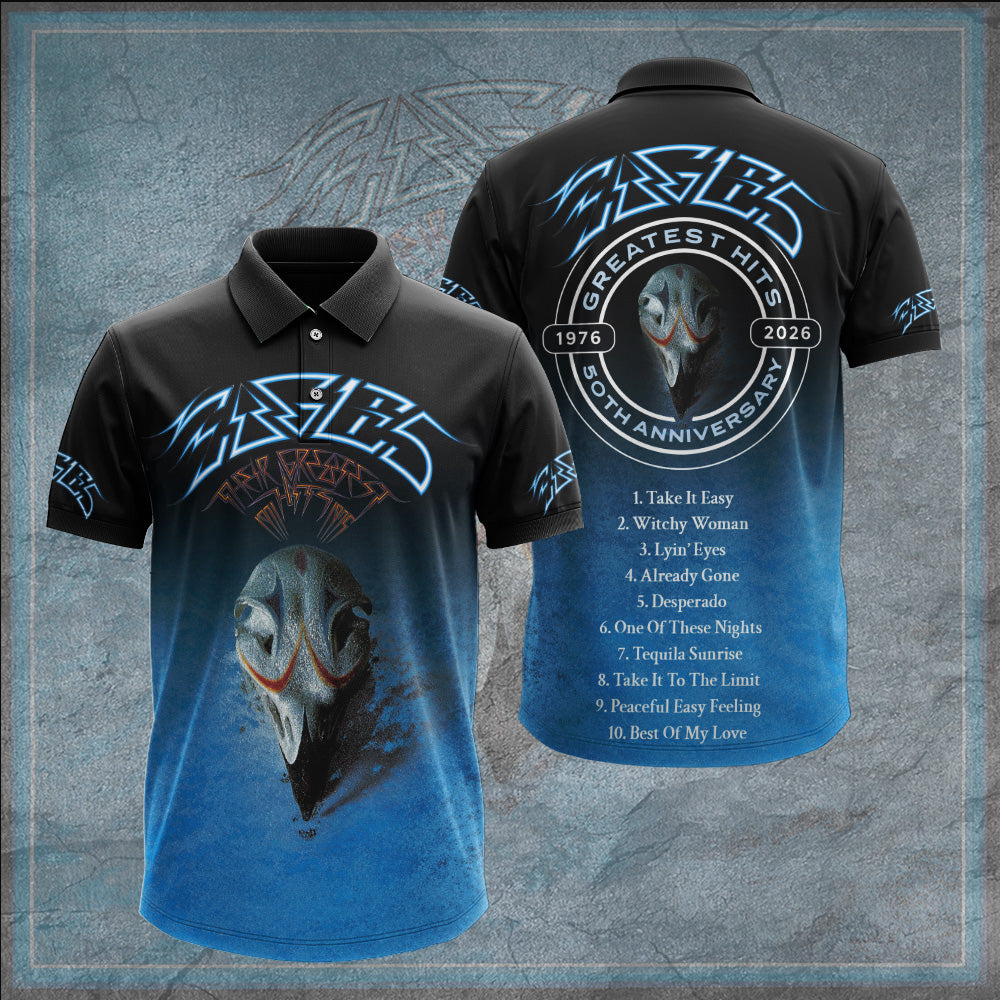 Eagles: Their Greatest Hits 50th Anniversary 3D Apparel – GNE7588