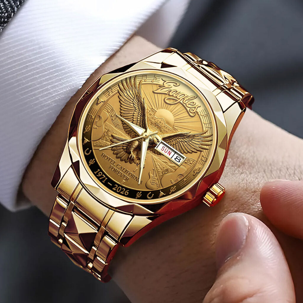 Eagles Alloy Luxury Quartz Watch - TANTN22675