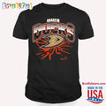 Earthquake Hockey Anaheim Ducks T Shirt