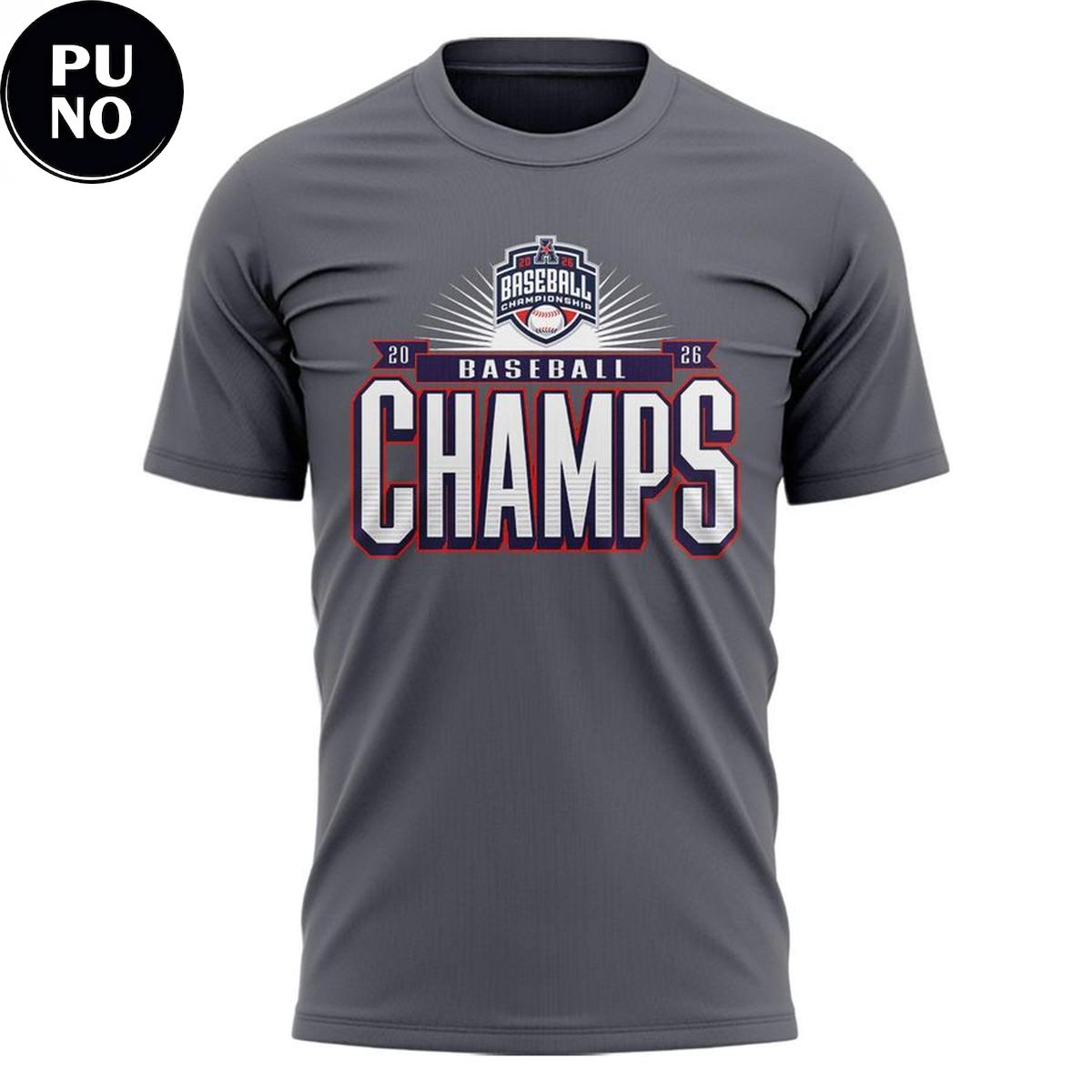 East Carolina Pirates 2026 American Baseball Champions Hoodie T-Shirt