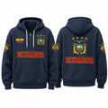 Ecuador World Cup 2026 Waffle Quarter Zip Hoodie