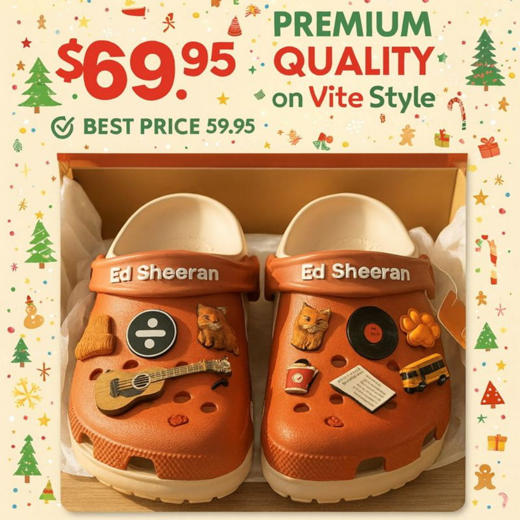 Ed Sheeran Crocband Charms Crocs 2026