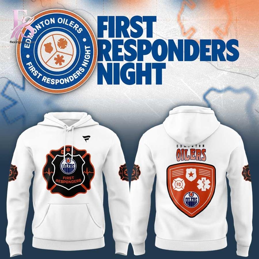 Edmonton Oilers First Responders Night 2026 Hoodie