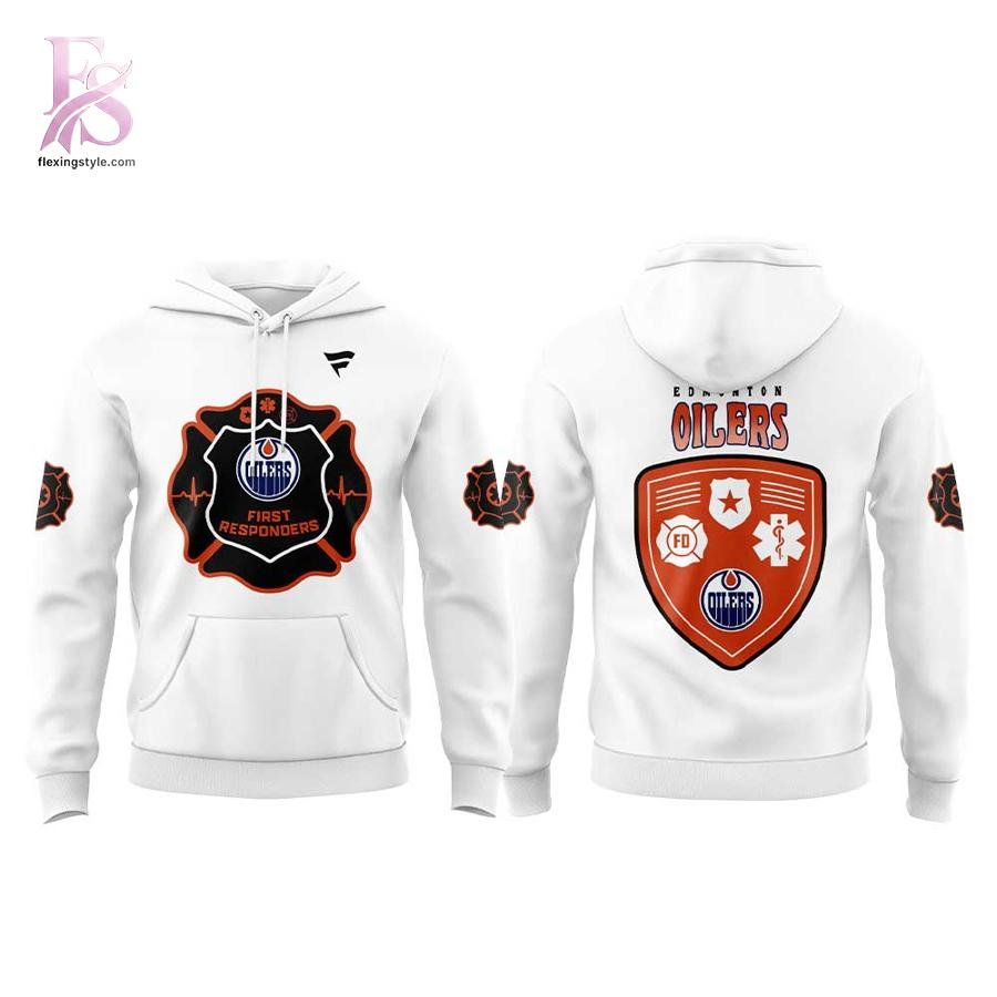 Edmonton Oilers First Responders Night 2026 Hoodie