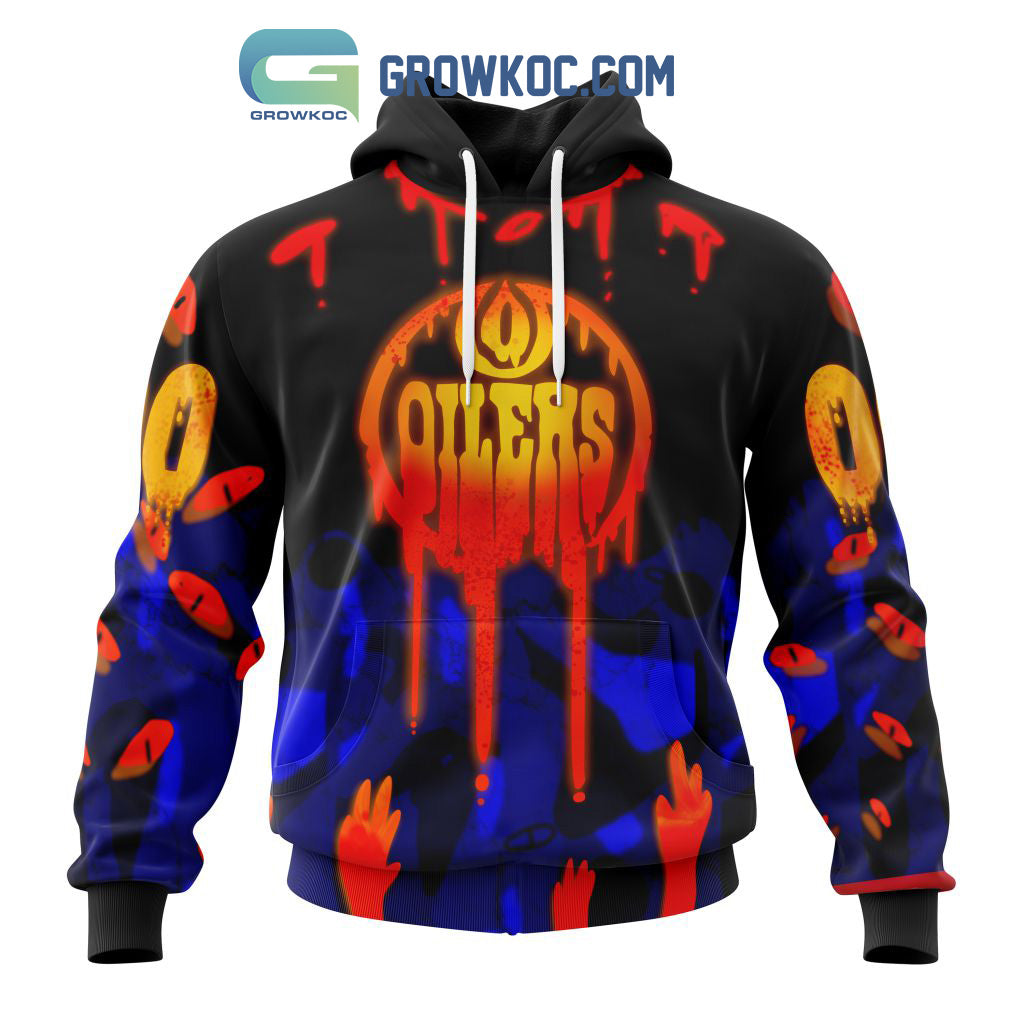 Edmonton Oilers NHL Specialized Jersey For Halloween Night