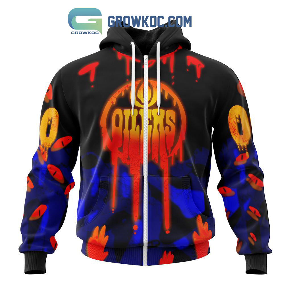 Edmonton Oilers NHL Specialized Jersey For Halloween Night