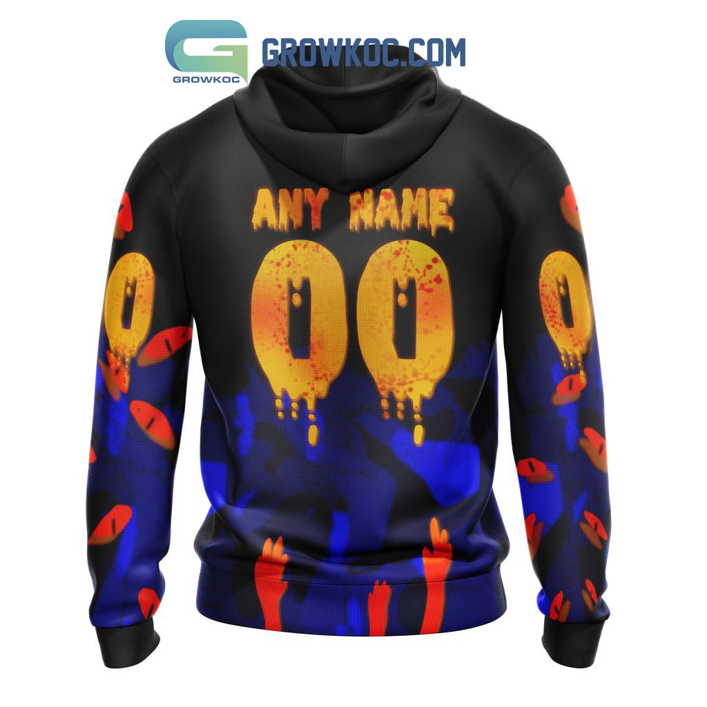 Edmonton Oilers NHL Specialized Jersey For Halloween Night