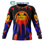 Edmonton Oilers NHL Specialized Jersey For Halloween Night