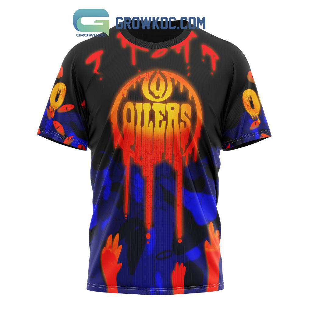 Edmonton Oilers NHL Specialized Jersey For Halloween Night