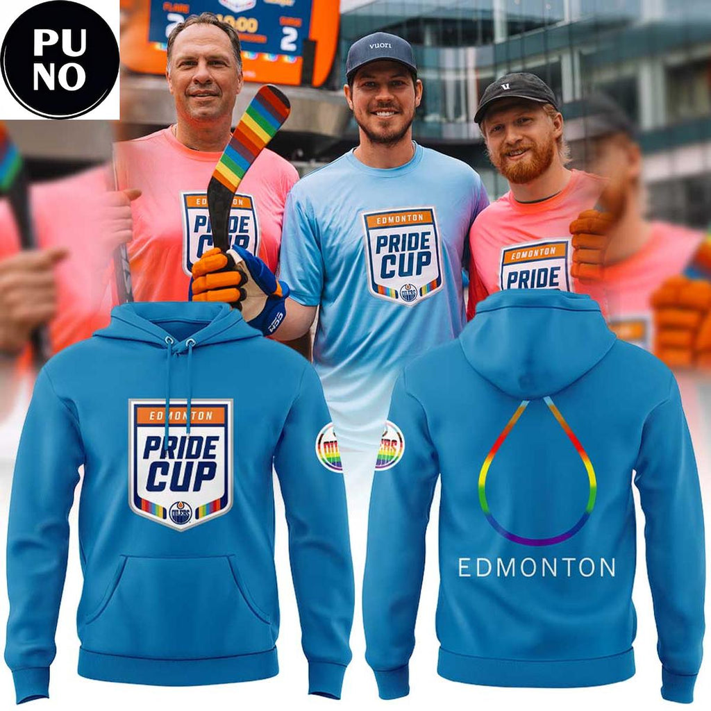 Edmonton Oilers Pride Cup 2026 Hoodie T-Shirt