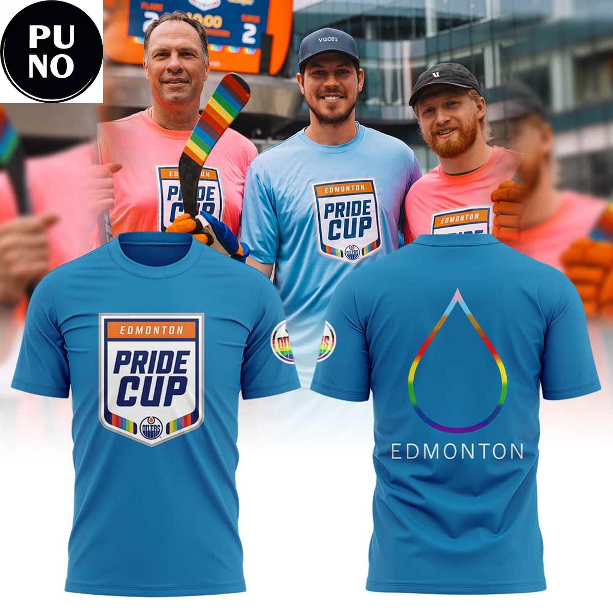 Edmonton Oilers Pride Cup 2026 Hoodie T-Shirt