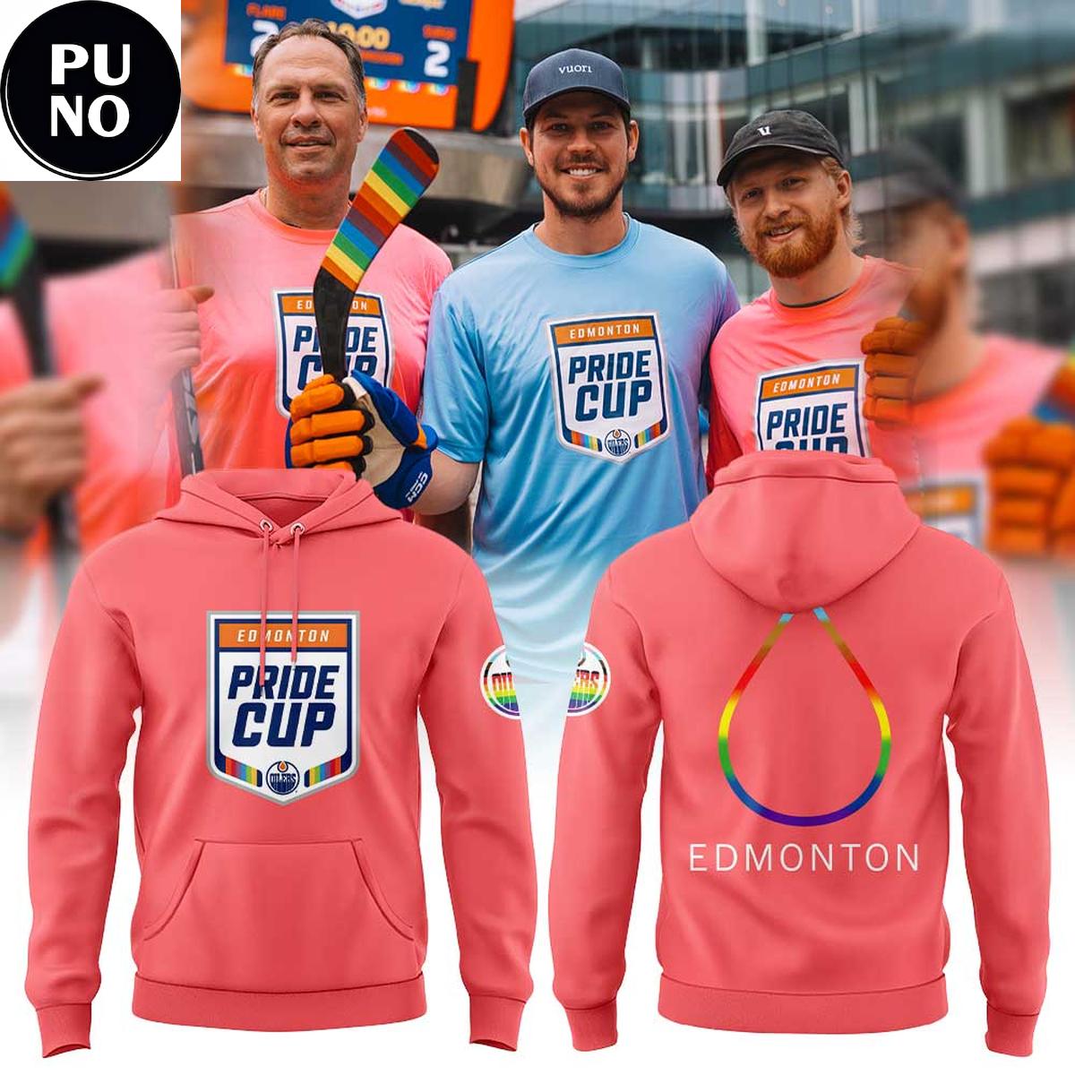 Edmonton Oilers Pride Cup 2026 Hoodie T-Shirt