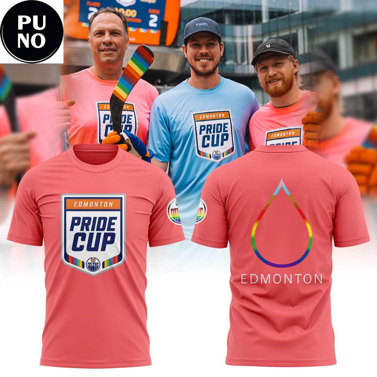 Edmonton Oilers Pride Cup 2026 Hoodie T-Shirt