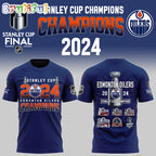 Edmonton Stanley Cup Champions 2024 3D T Shirt