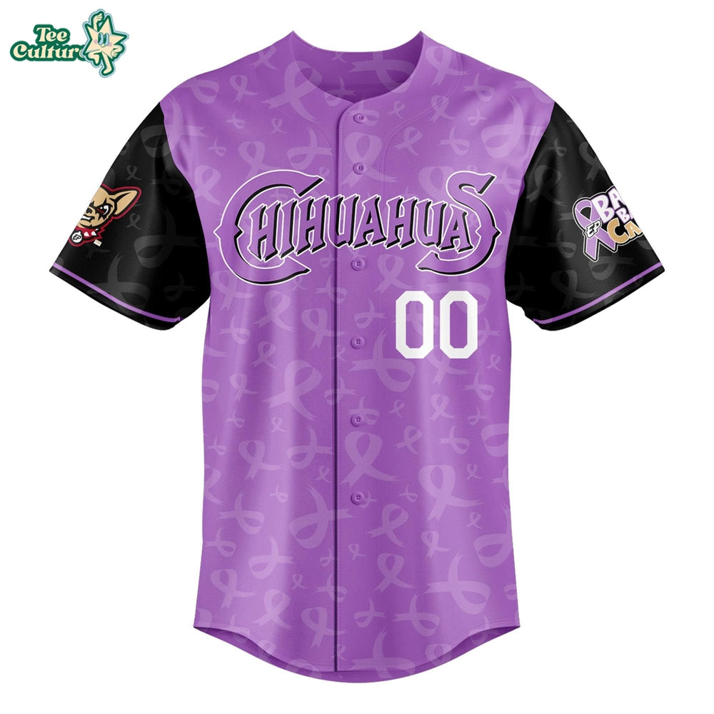 El Paso Chihuahuas 2026 Bark Back at Cancer Jersey