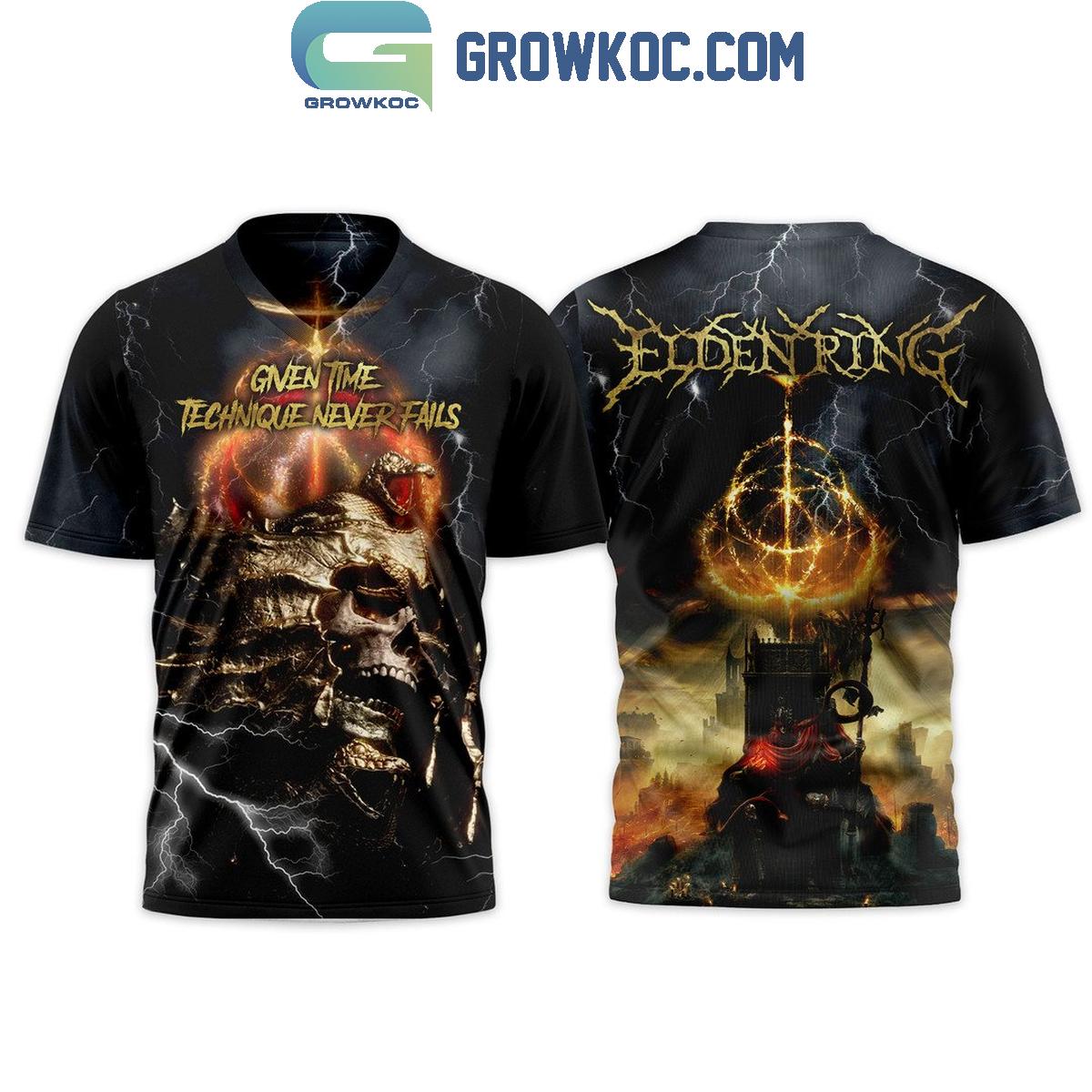 Elden Ring Given Time Technique Never Fails Hoodie T-Shirt