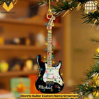 Electric Guitar Custom Name Ornament