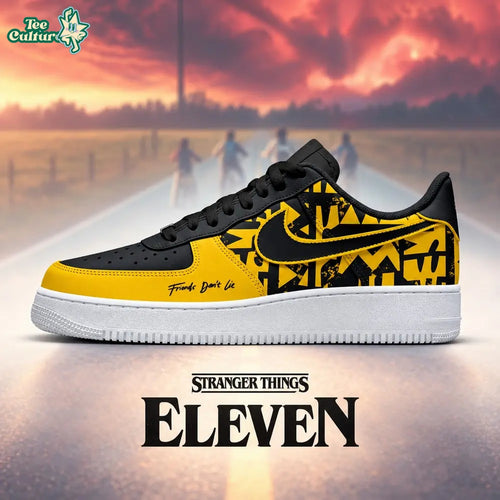 Eleven Stranger Things Custom Low Top Shoes