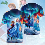 Elsa and Anna Frozen 3 Limited Edition Shirt