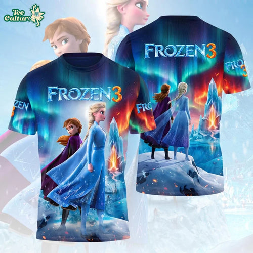 Elsa and Anna Frozen 3 Limited Edition Shirt