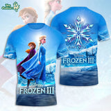 Elsa and Anna Frozen 3 Limited Edition Shirt