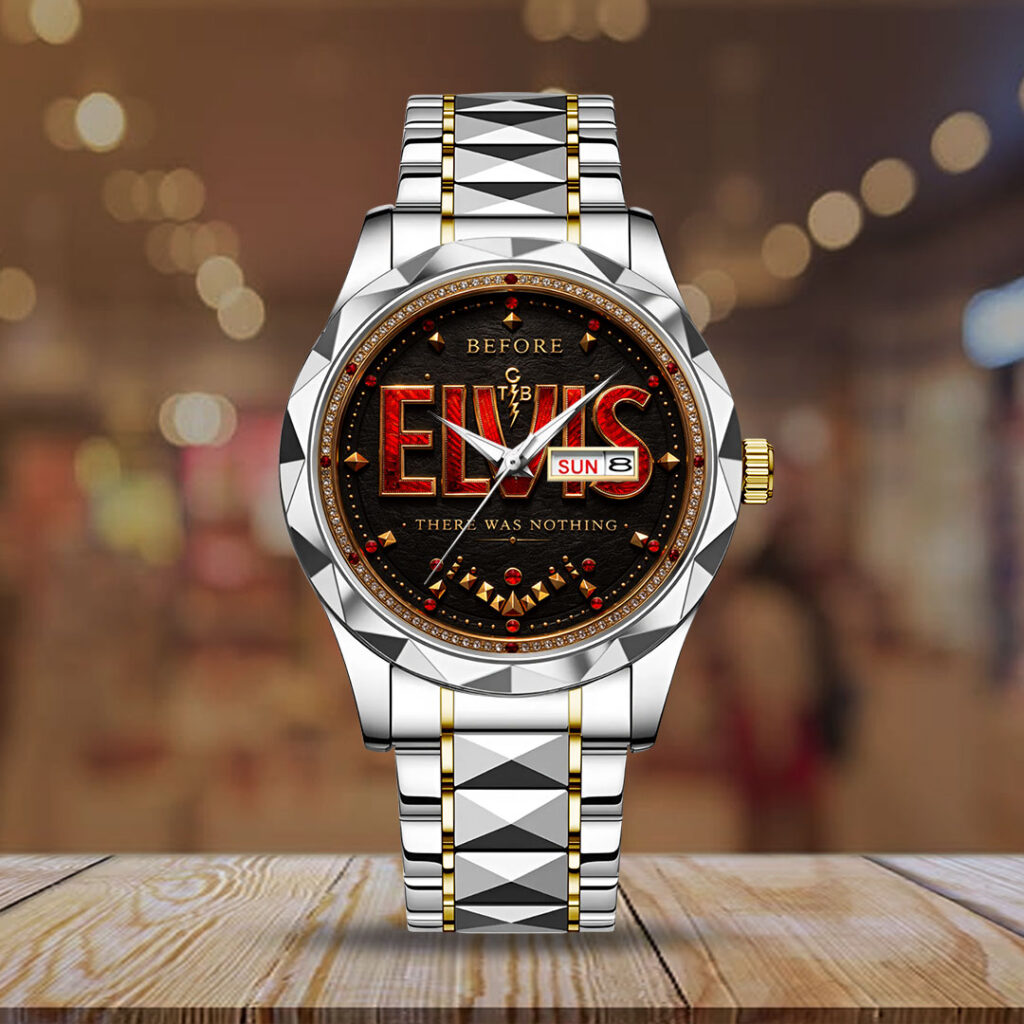 Elvis Presley Alloy Luxury Quartz Watch - VANDH5118