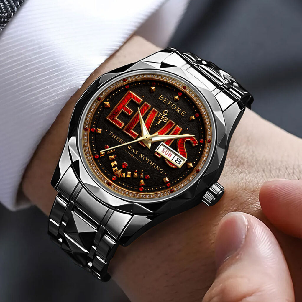 Elvis Presley Alloy Luxury Quartz Watch - VANDH5118