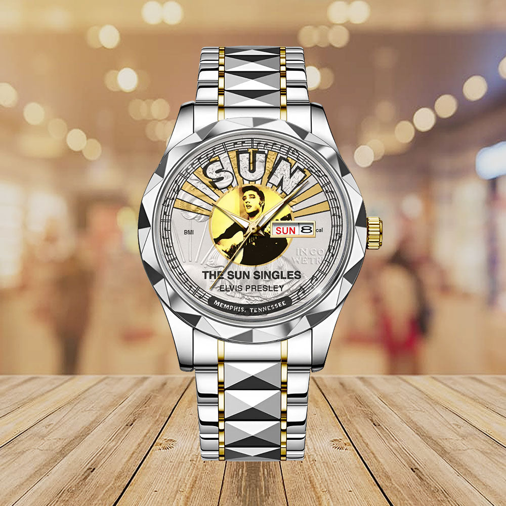 Elvis Presley Alloy Luxury Quartz Watch - MAITM12732