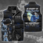 Elvis Presley 3D Sleeveless Down Jacket – TANTN 9235