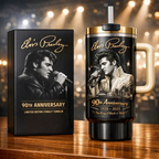 Elvis Presley 90th Anniversary Stanley Tumbler