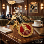 Elvis Presley 91st Anniversary Keychain
