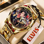 Elvis Presley Alloy Luxury Quartz Watch - TMTHU3816