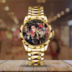 Elvis Presley Alloy Luxury Quartz Watch - TMTHU3816