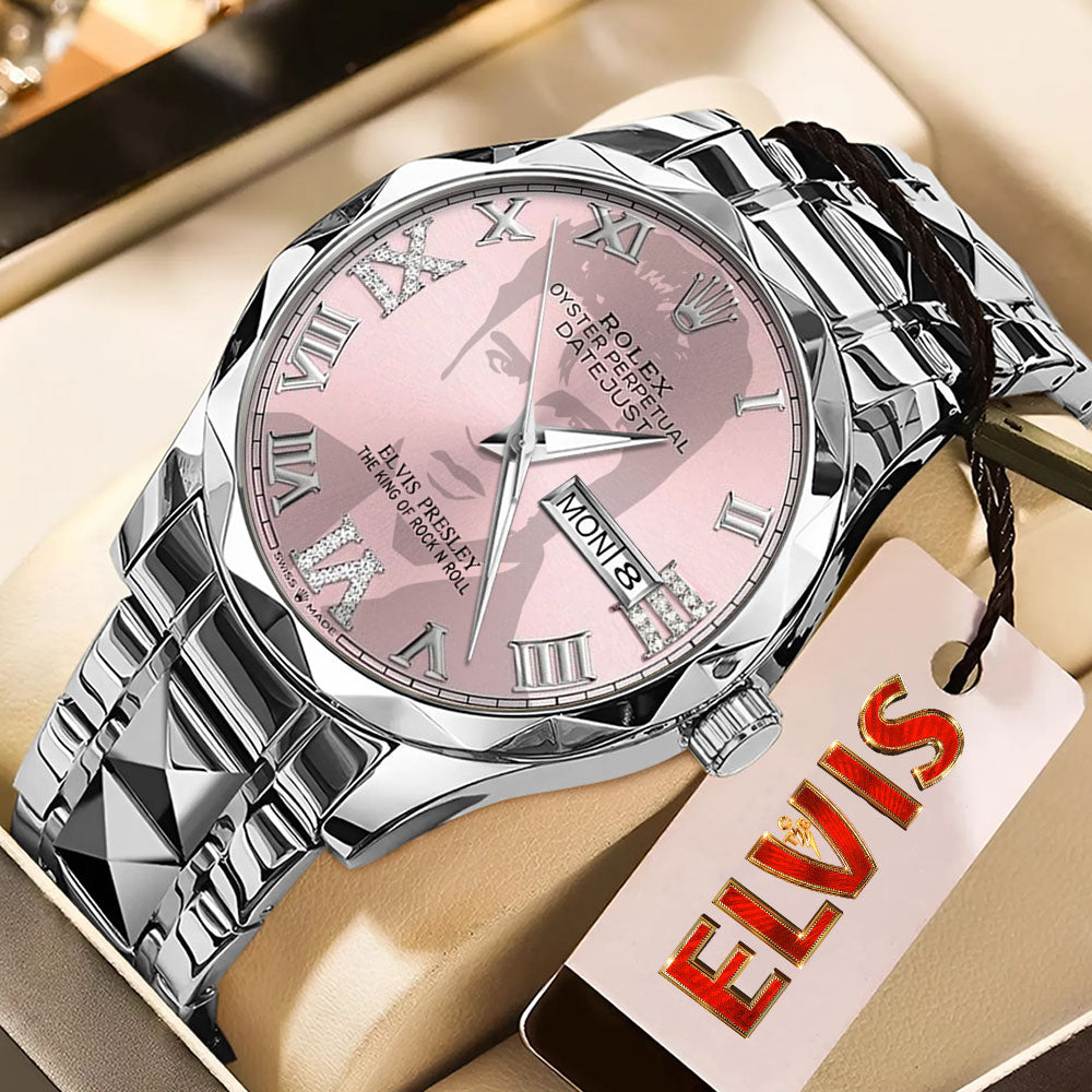 Elvis Presley Alloy Luxury Quartz Watch - TMTHU3841