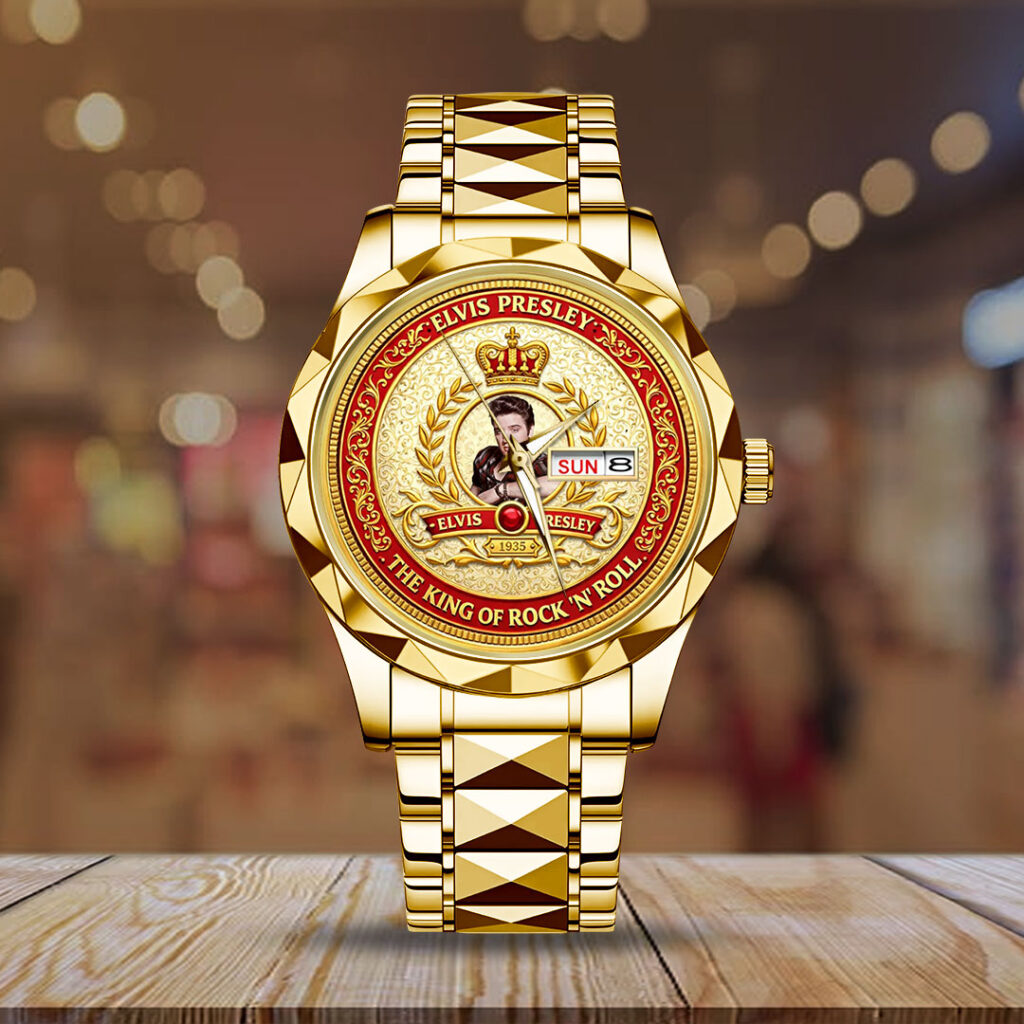 Elvis Presley Alloy Luxury Quartz Watch - TMTHU4601