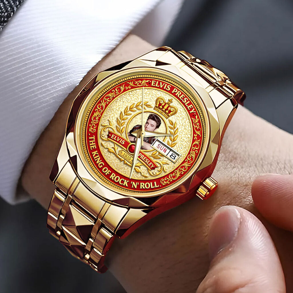 Elvis Presley Alloy Luxury Quartz Watch - TMTHU4601