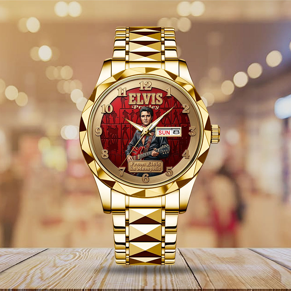 Elvis Presley Alloy Luxury Quartz Watch - TMTHU6293