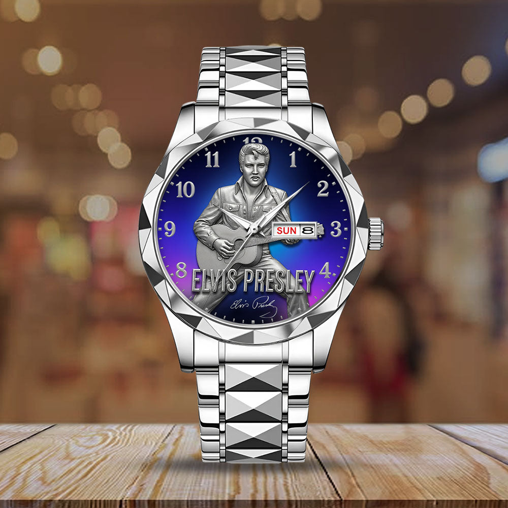 Elvis Presley Alloy Luxury Quartz Watch - TMTHU7275
