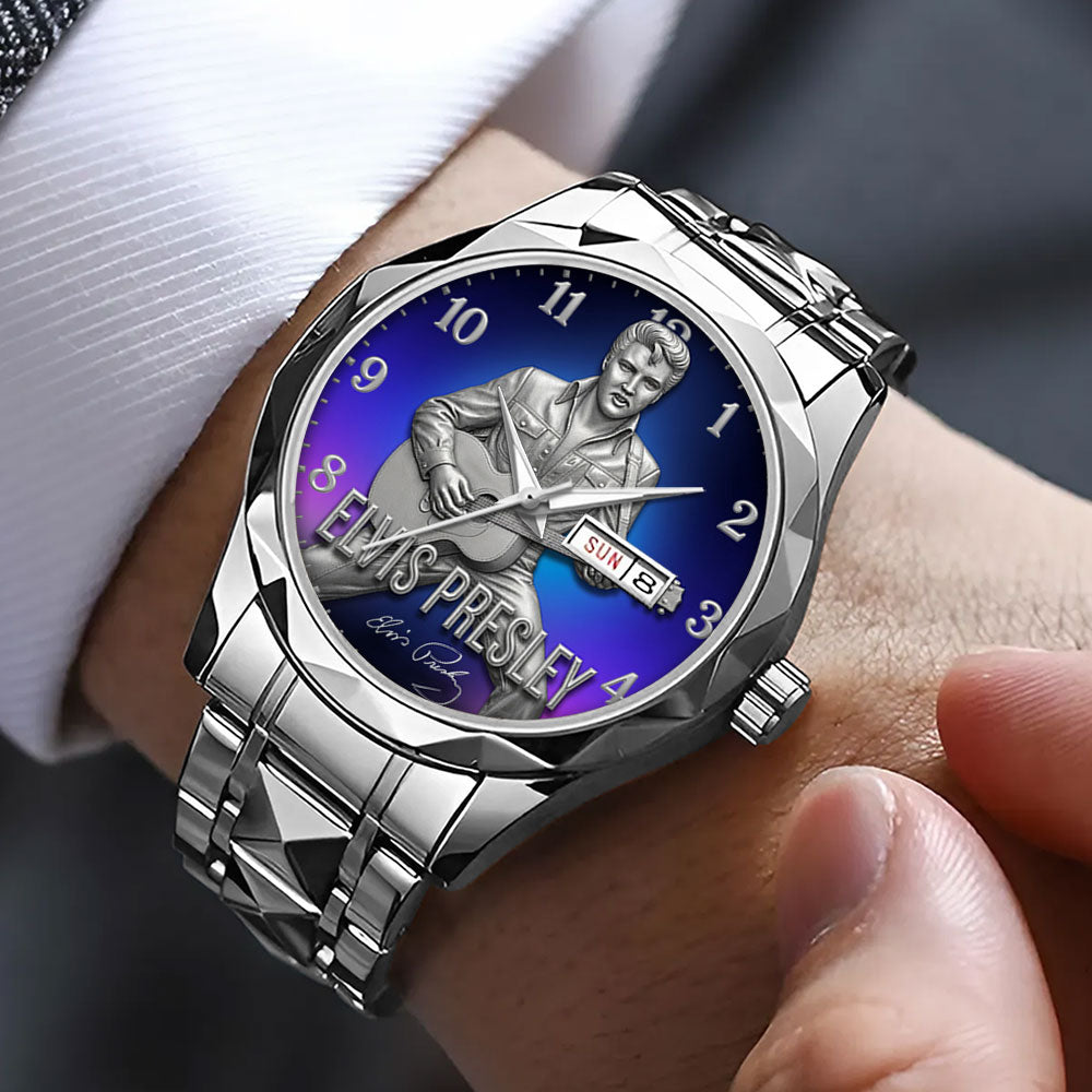 Elvis Presley Alloy Luxury Quartz Watch - TMTHU7275