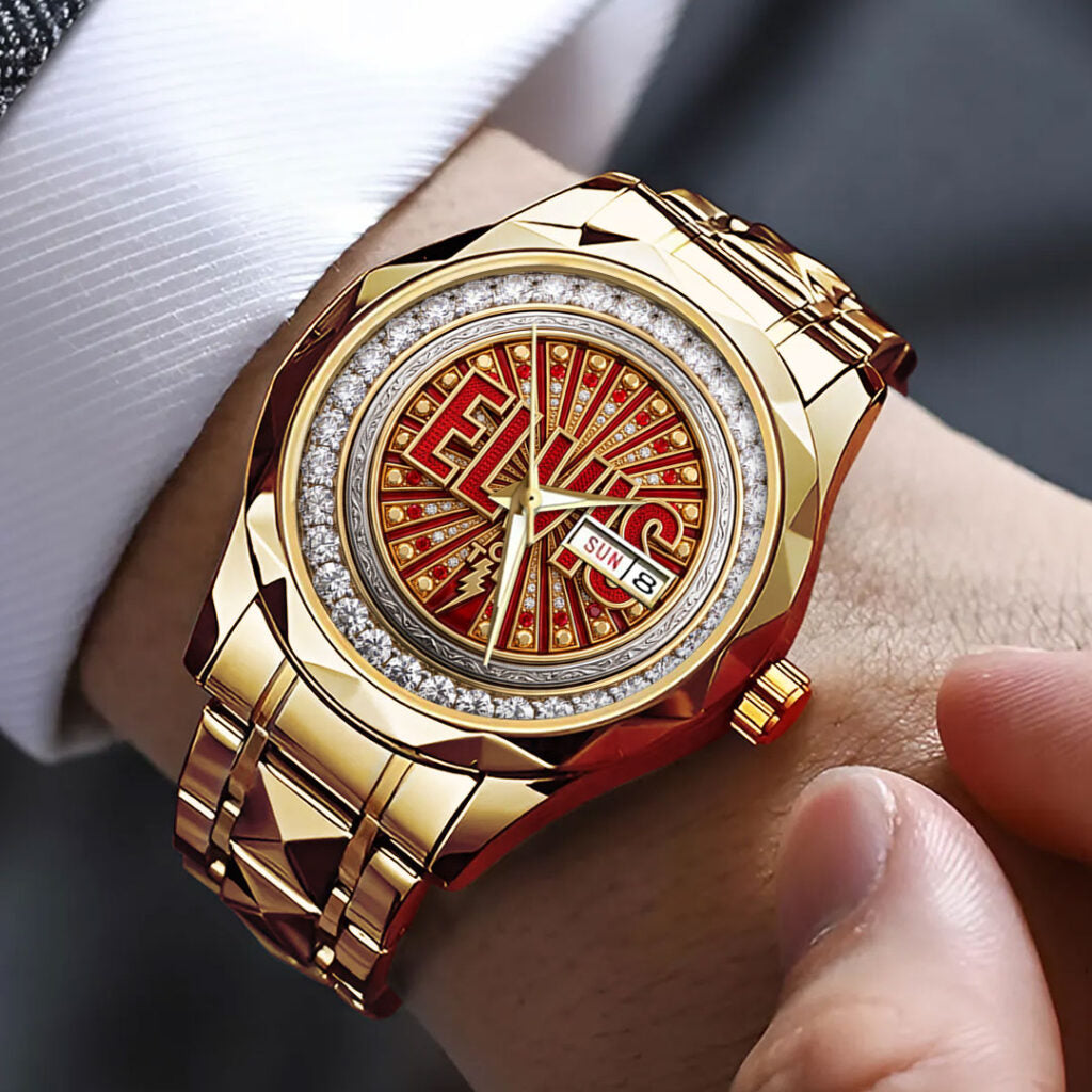 Elvis Presley Alloy Luxury Quartz Watch - TMTHU8102