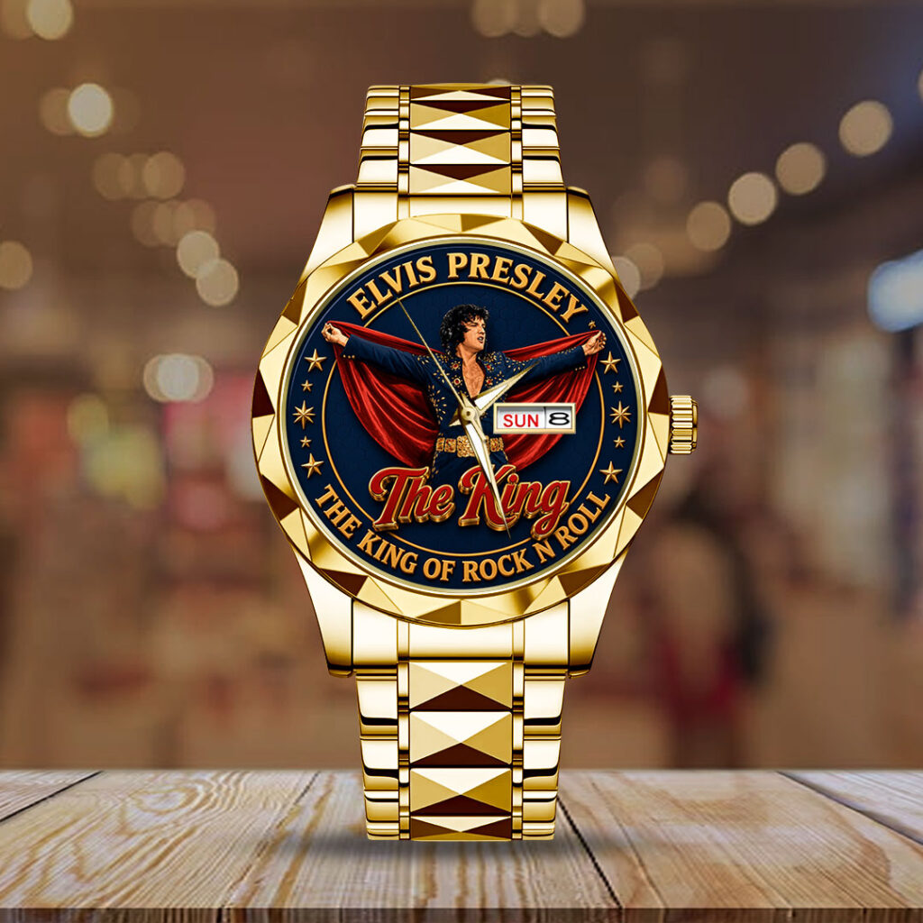 Elvis Presley Alloy Luxury Quartz Watch - TMTHU8147