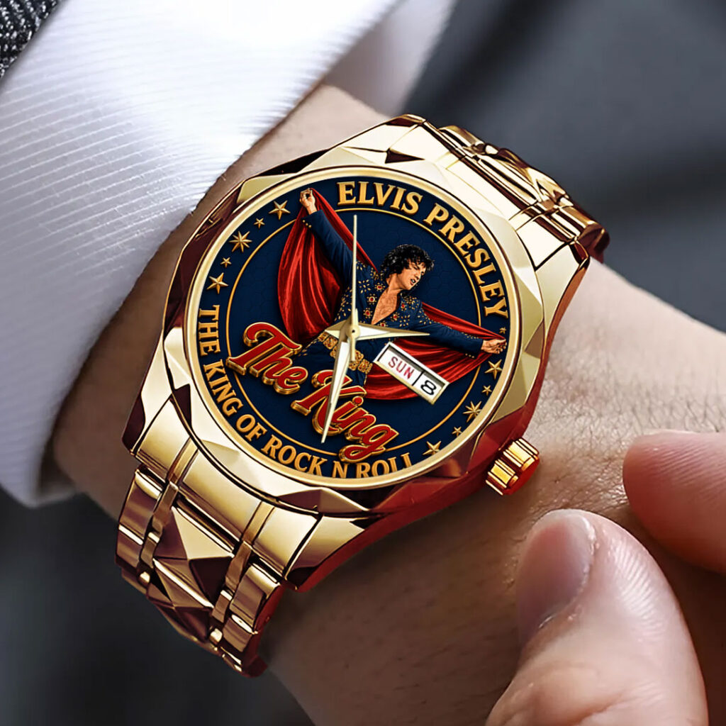 Elvis Presley Alloy Luxury Quartz Watch - TMTHU8147