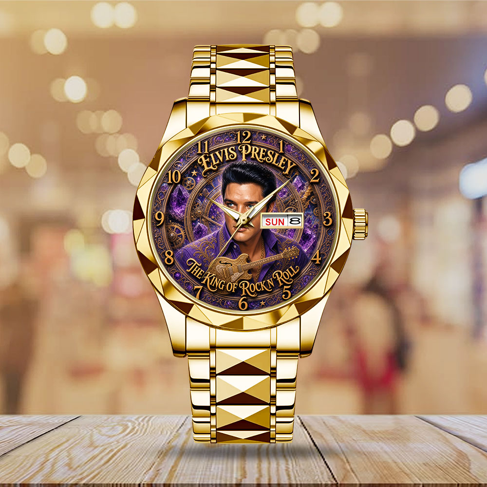 Elvis Presley Alloy Luxury Quartz Watch - TMTHU8613