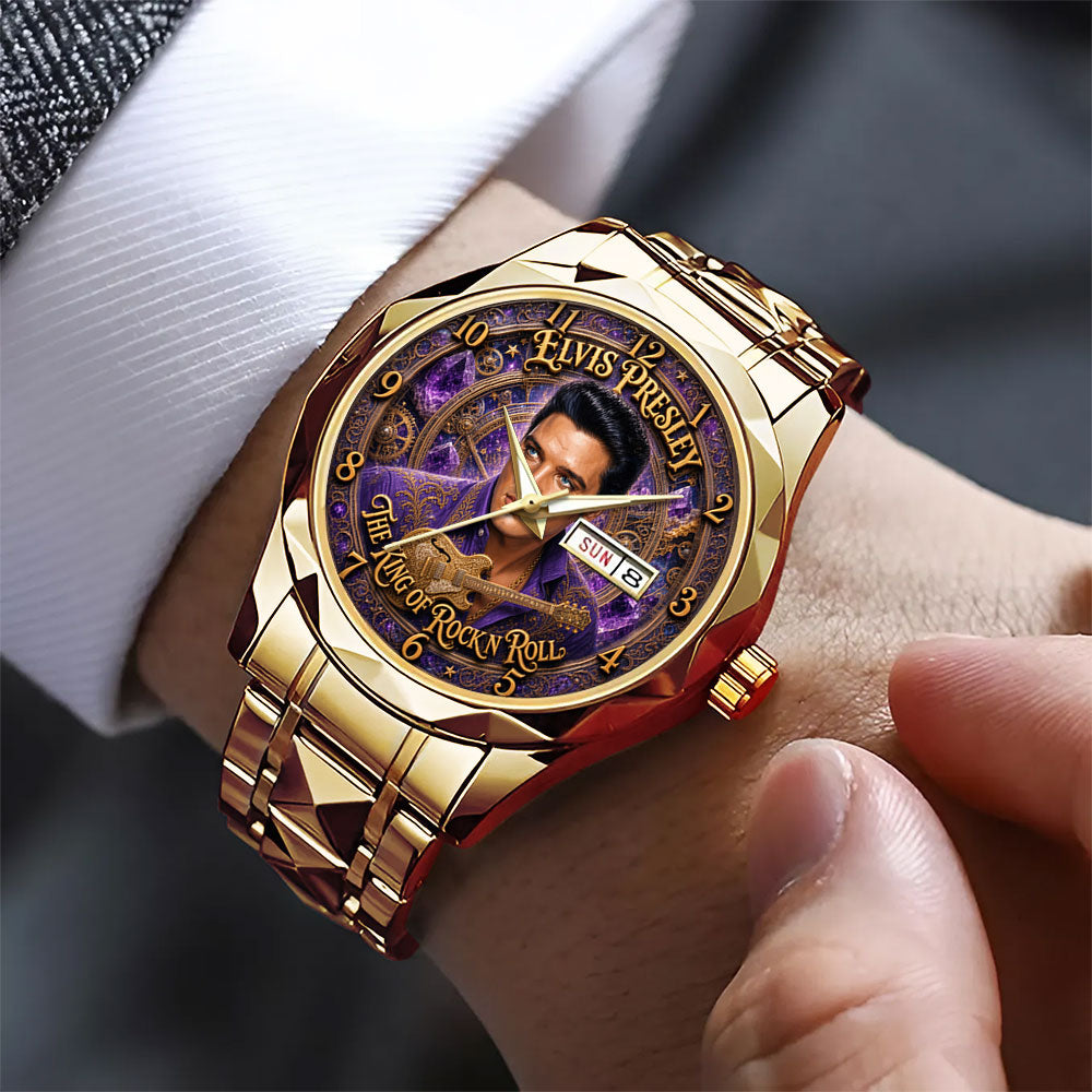 Elvis Presley Alloy Luxury Quartz Watch - TMTHU8613