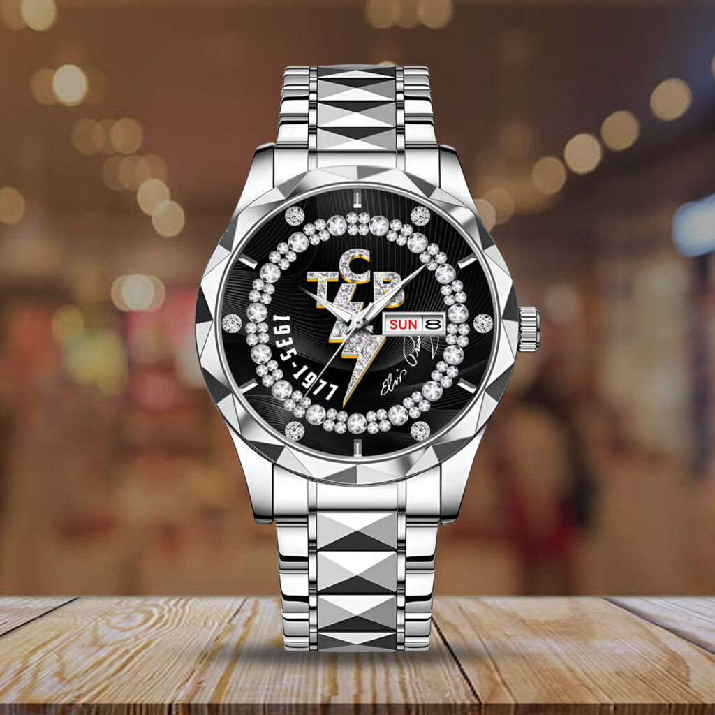 Elvis Presley Alloy Luxury Quartz Watch - GNE 3882